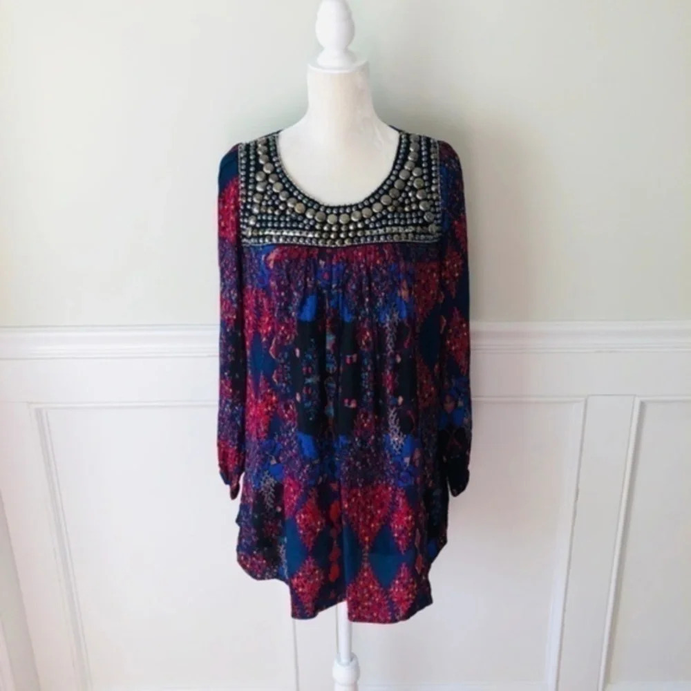 Plenty by Tracy Reese Embellished Tunic Dress